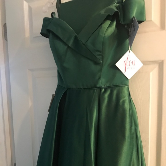 Forest Green Prom Dress - Picture 1 of 8